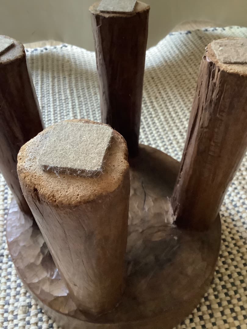 美品 セヌフォ族 スツール コートジボワール アフリカ アフリカンアート