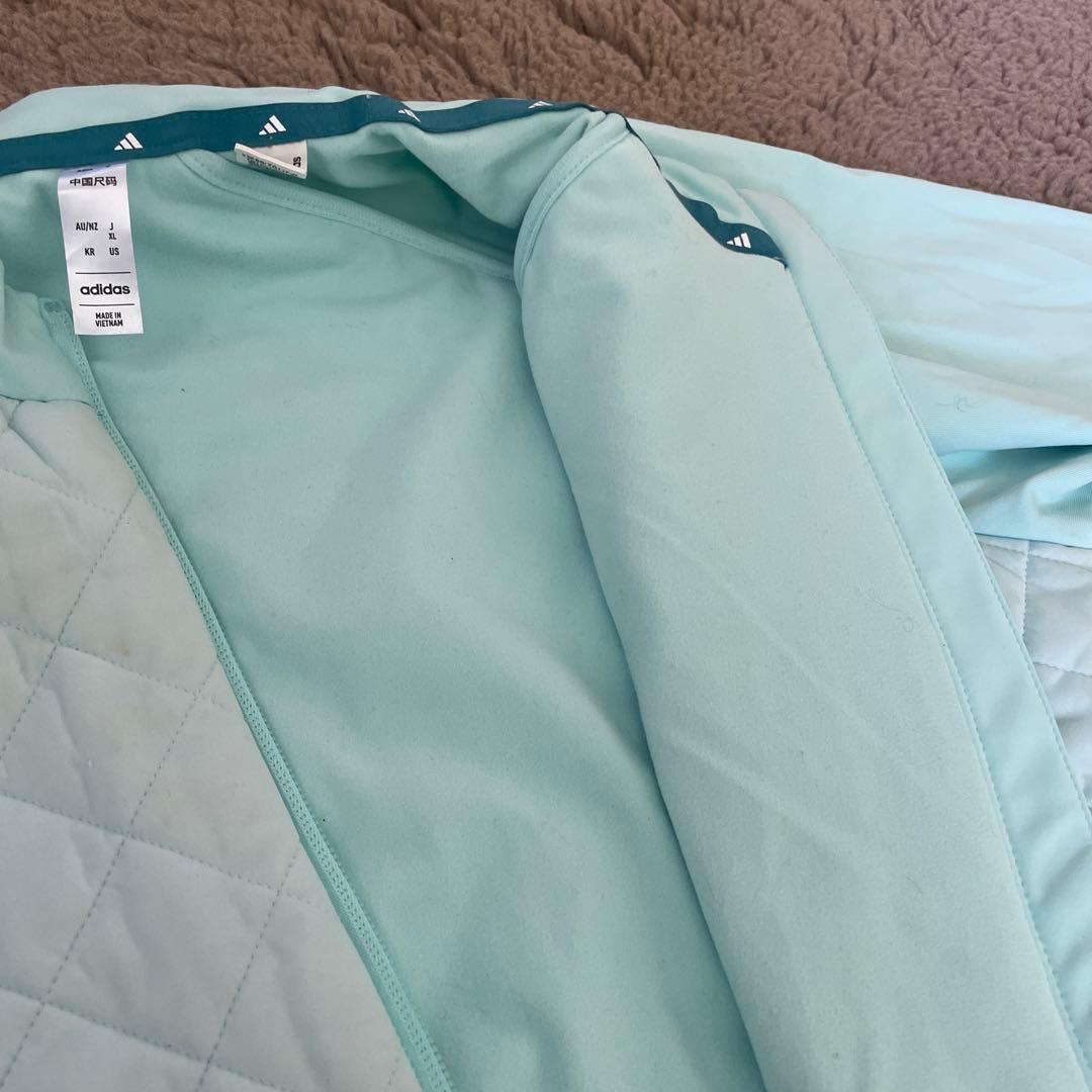 冬のゴルフ✳︎アディダスゴルフレディースキルティングストレッチセットアップXL