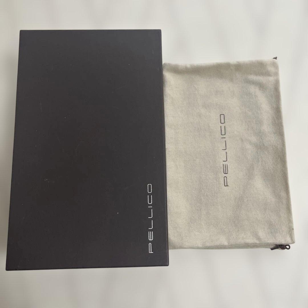 ペリーコ　スエード　ブラック　ヒール　37 1/2