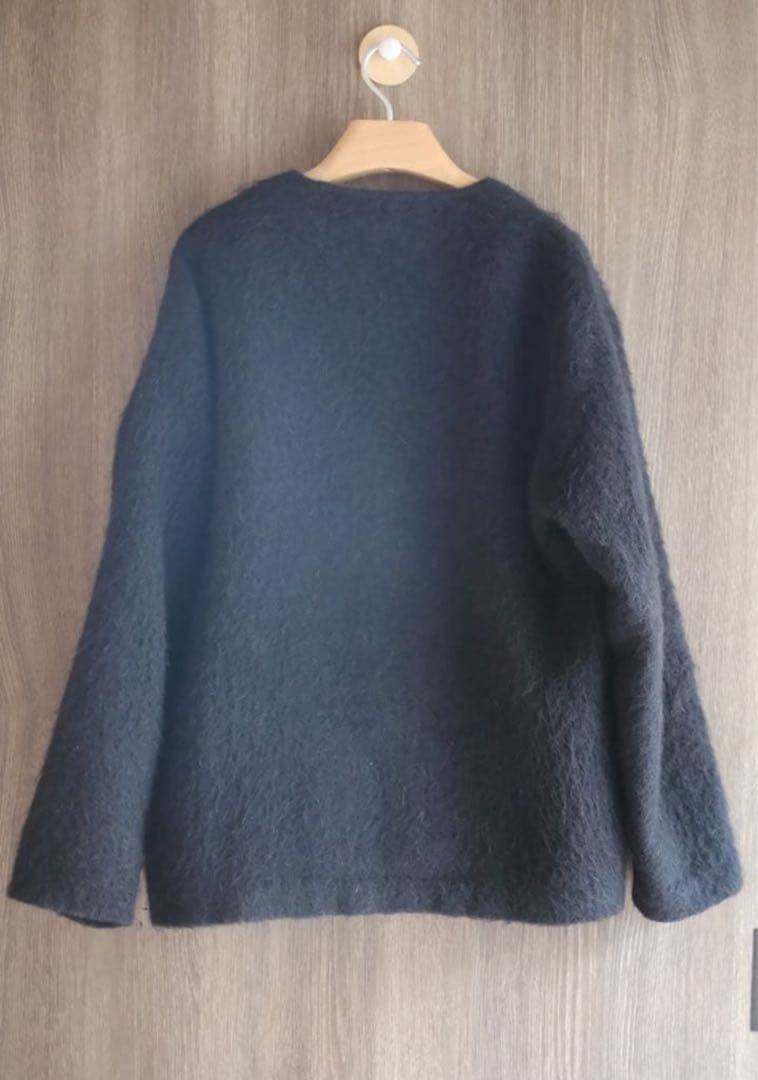 OUR LEGACY CARDIGAN BLACK MOHAIR アワレガシー