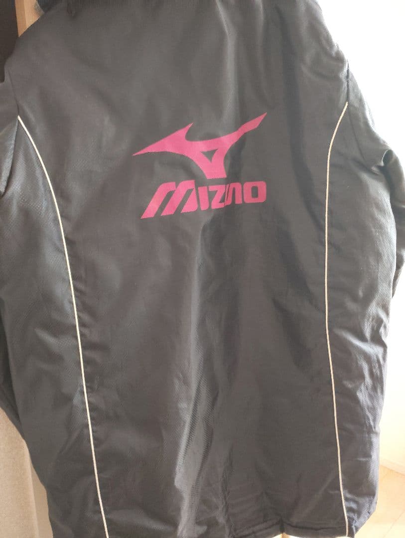 ミズノ MIZUNO ベンチコート ネイビー 中綿 防寒 アウター