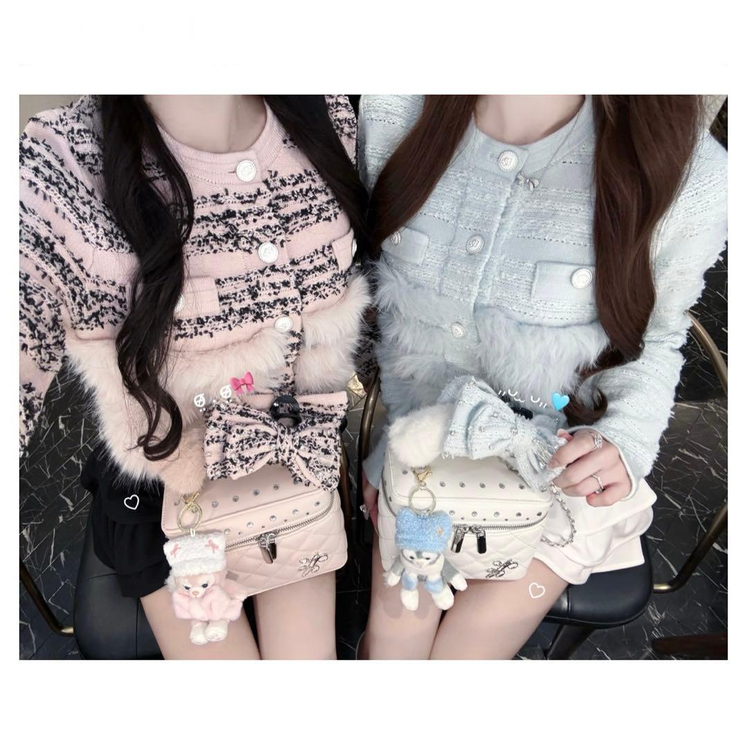 Lumignon ♥ Lumi tweed-like fur knit