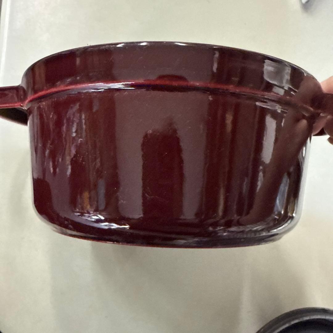STAUB LA COCOTTE 赤 鍋 22cm