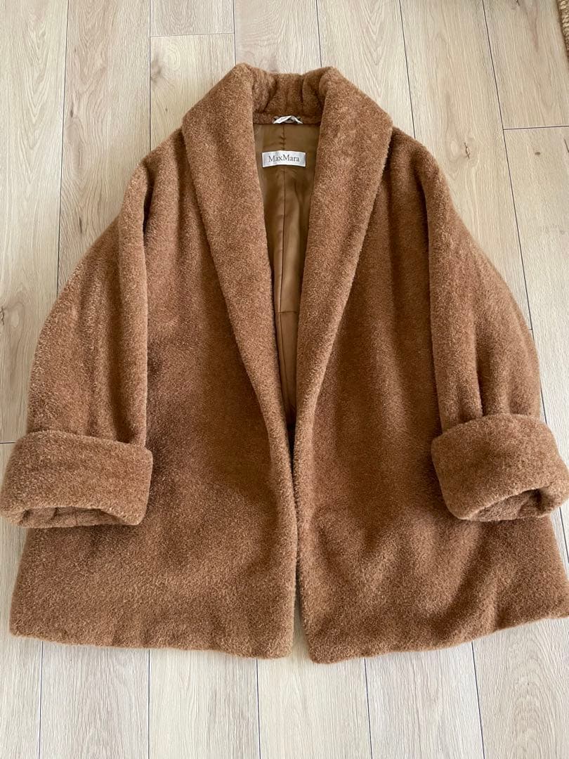 MaxMara アルパカコート　中綿入り