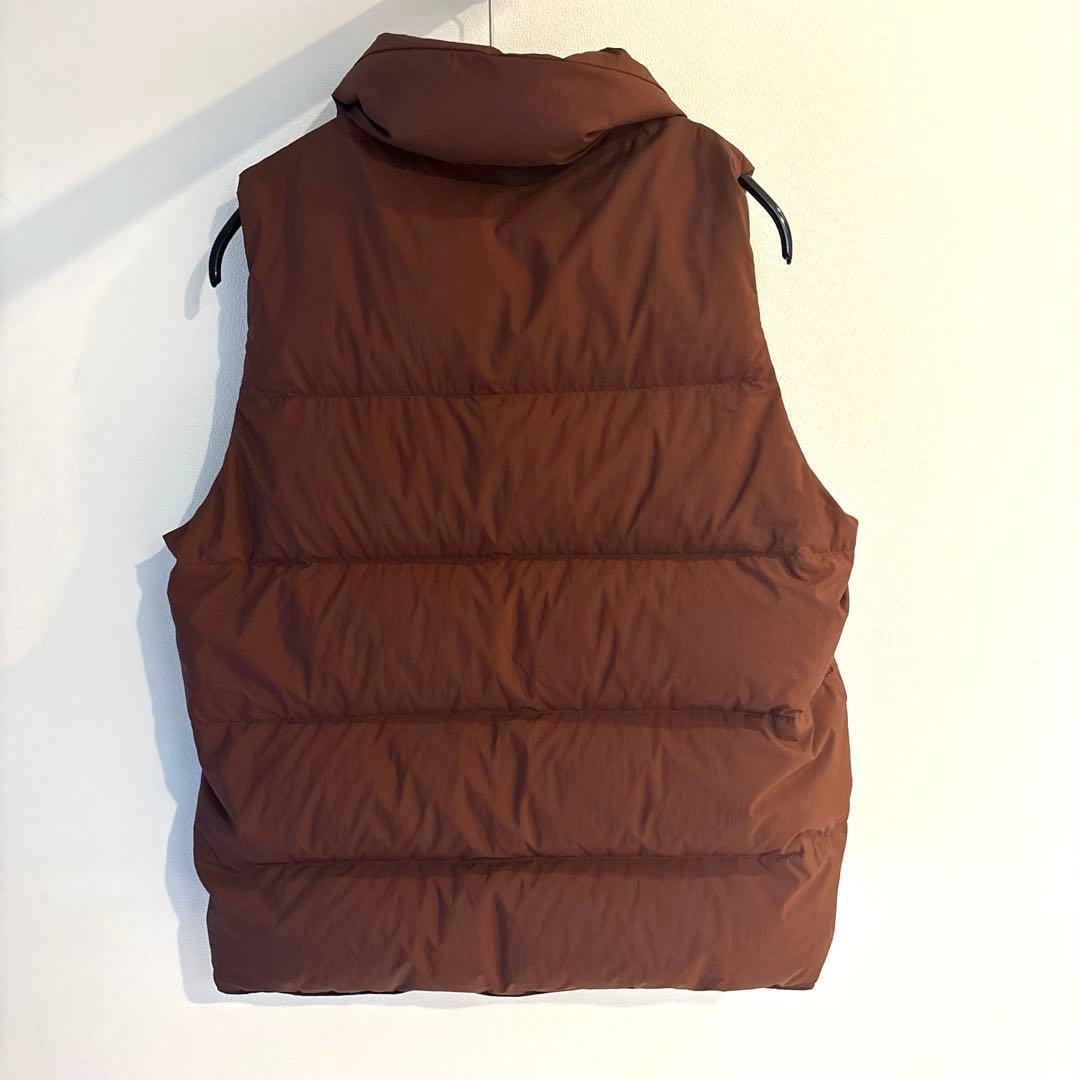 2024AW ミズノ マーガレットハウエル ダウン ベスト ブラウン