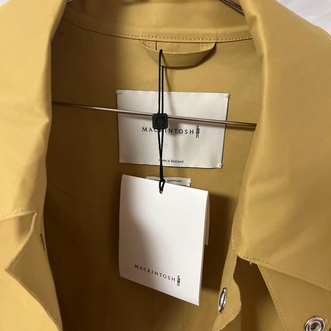 MACKINTOSH イギリス製 防水ゴム引きコート 未使用タグ付き XL相当
