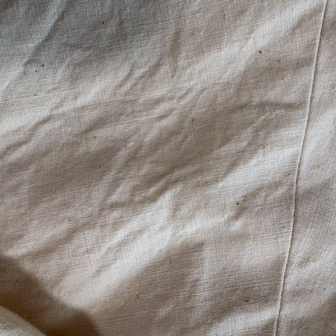 【新品 】オールドマンズテーラー コットンフリルスリーブブラウス　ナチュラル　F