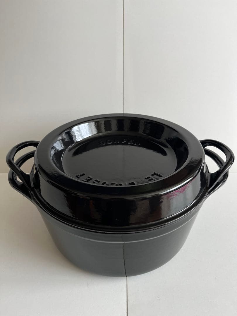 廃盤　希少　ルクルーゼ　デュッフ　26cm ブラック