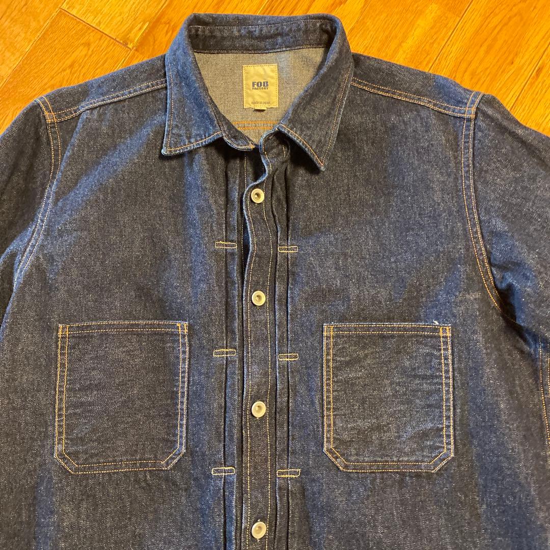 FOB FACTORY デニムシャツ サイズ3