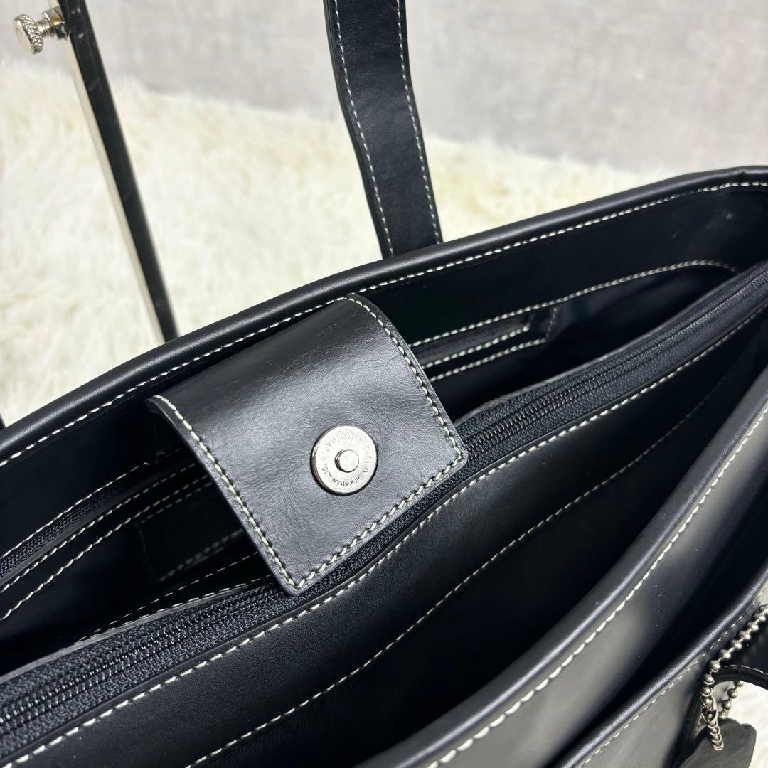 極美品　現行　Coach コーチ　ブラック　トートバック　大容量