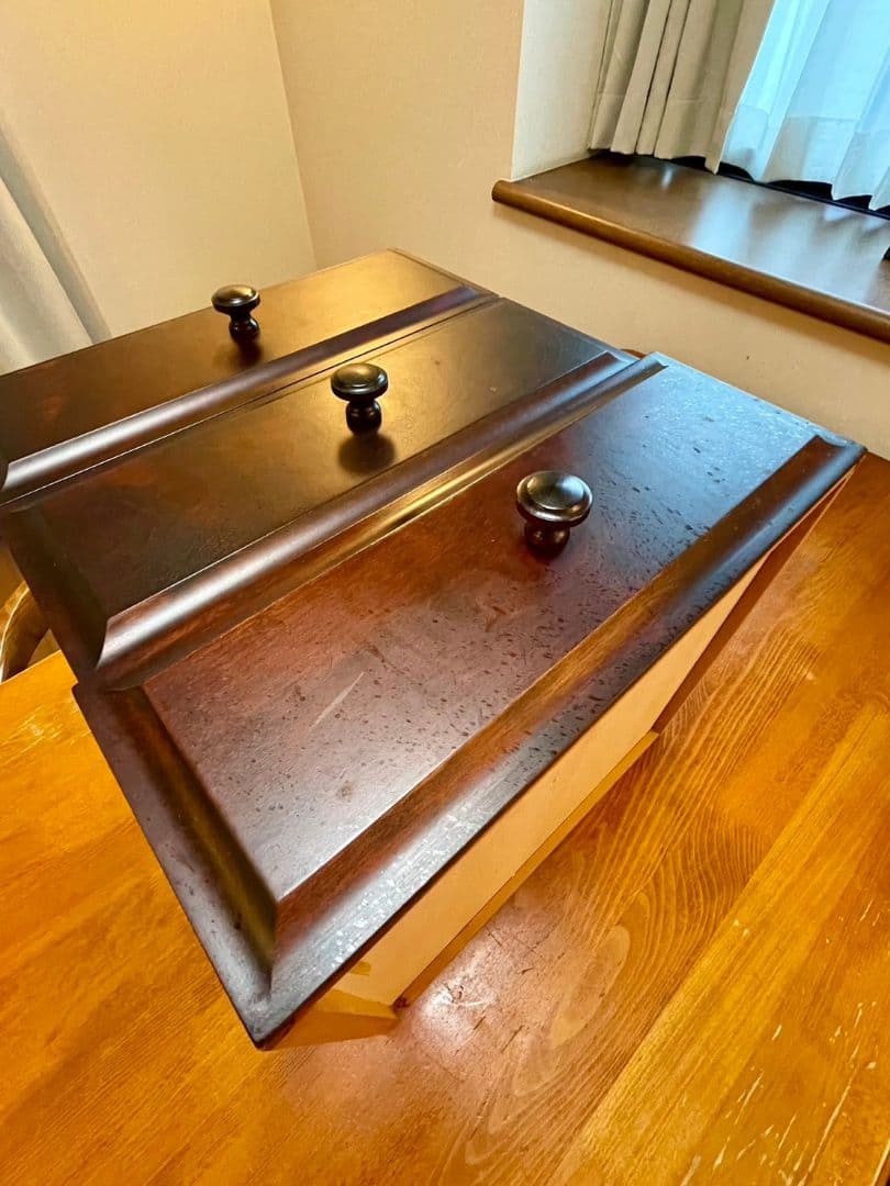 送料込み 旭川家具 NEW北海 ミニチェスト 487MI 天然木 和光