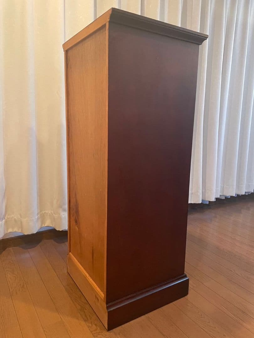 送料込み 旭川家具 NEW北海 ミニチェスト 487MI 天然木 和光