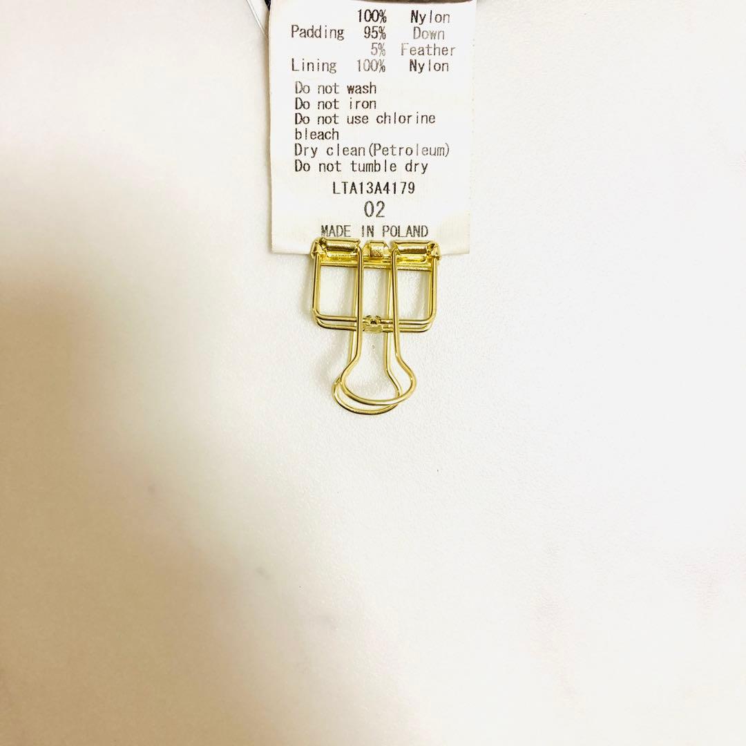 希少モデル　タトラス　サリンダウンコート　Aライン　フーデット　サイズ02