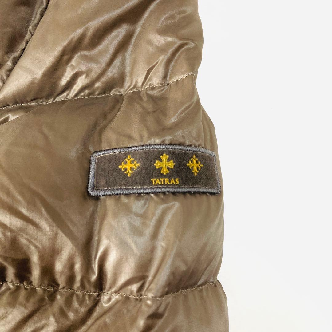 希少モデル　タトラス　サリンダウンコート　Aライン　フーデット　サイズ02