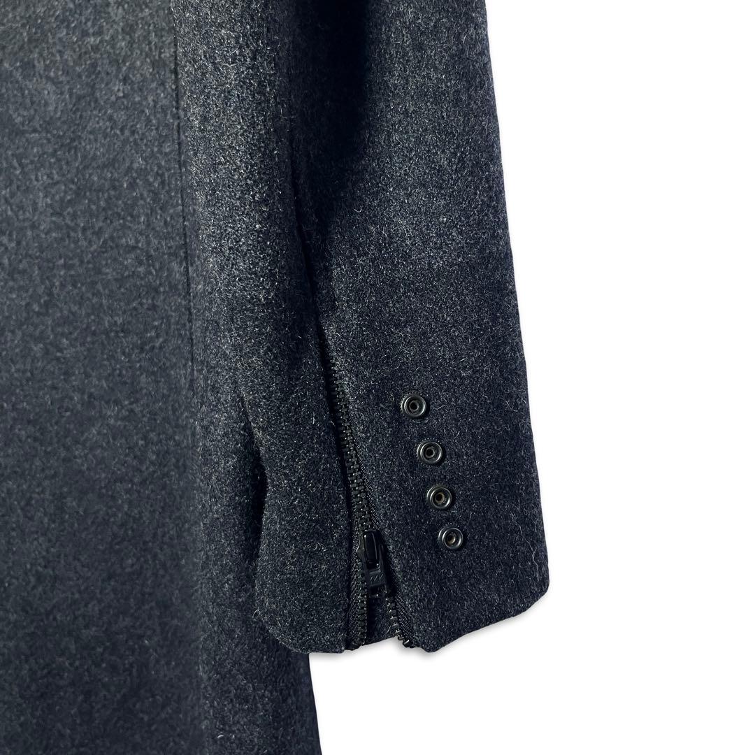 セール中⚡美品✨DIESEL チェスターコート XL ダークグレー