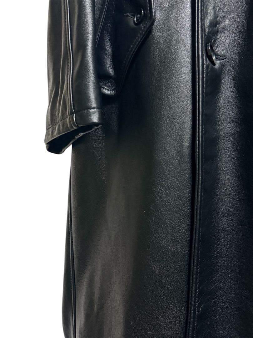 【超美品】Supreme × Schott レザートレンチコート