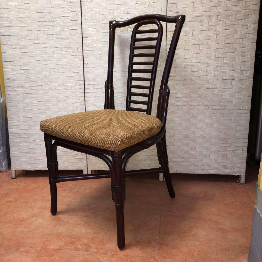 Casablanca　カサブランカ　ラタン　ダイニングチェア