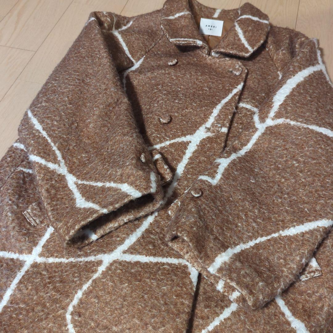 Ameri　LITTLE FLARE LINE ART LONG COAT