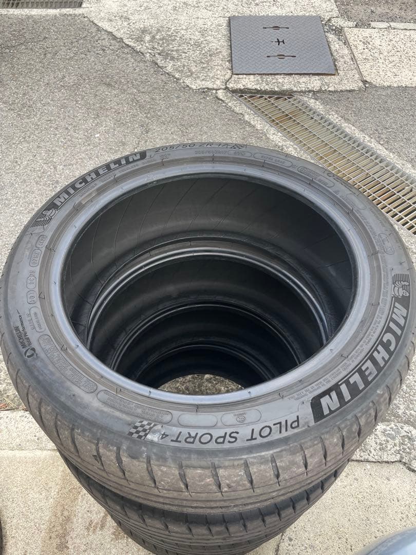 MICHELIN タイヤ4本セット2022年205/50/zr17