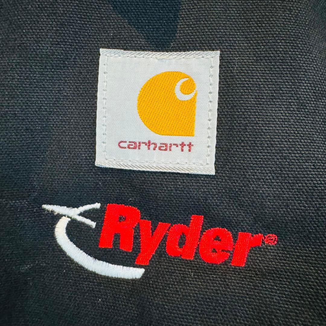 【USA製】Carhartt トラディショナルジャケット J02 企業ロゴ 44