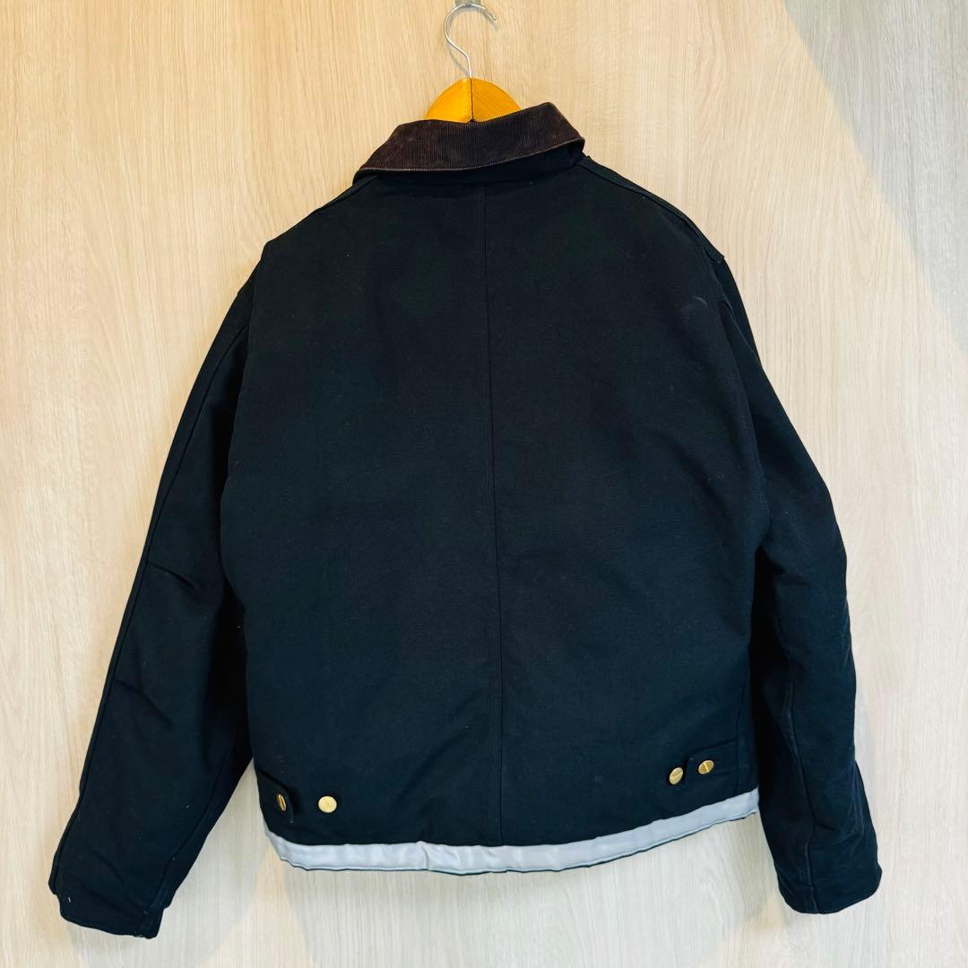 【USA製】Carhartt トラディショナルジャケット J02 企業ロゴ 44