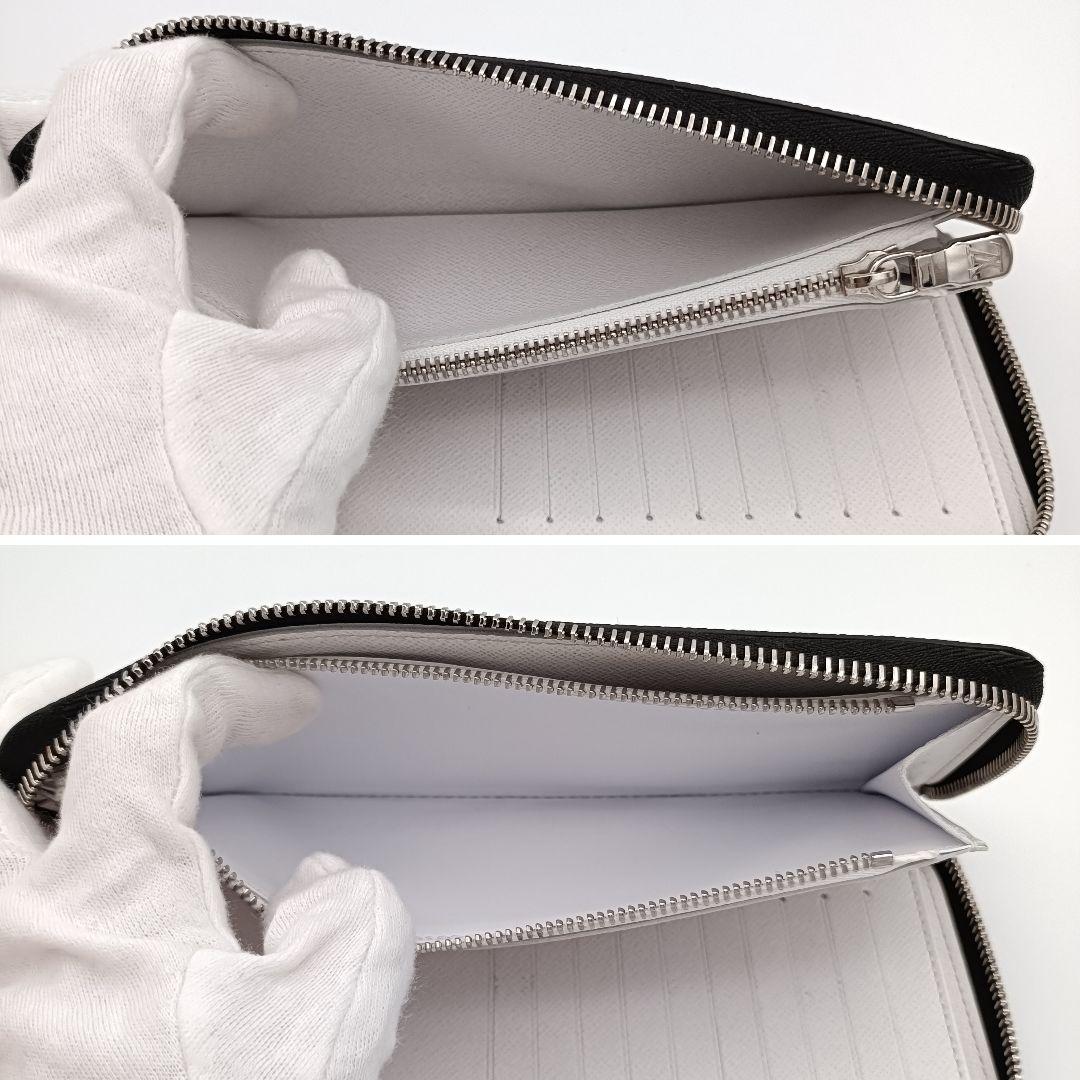 ルイヴィトン タイガラマ ジッピーウォレット ヴェルティカル ホワイト　IC搭載