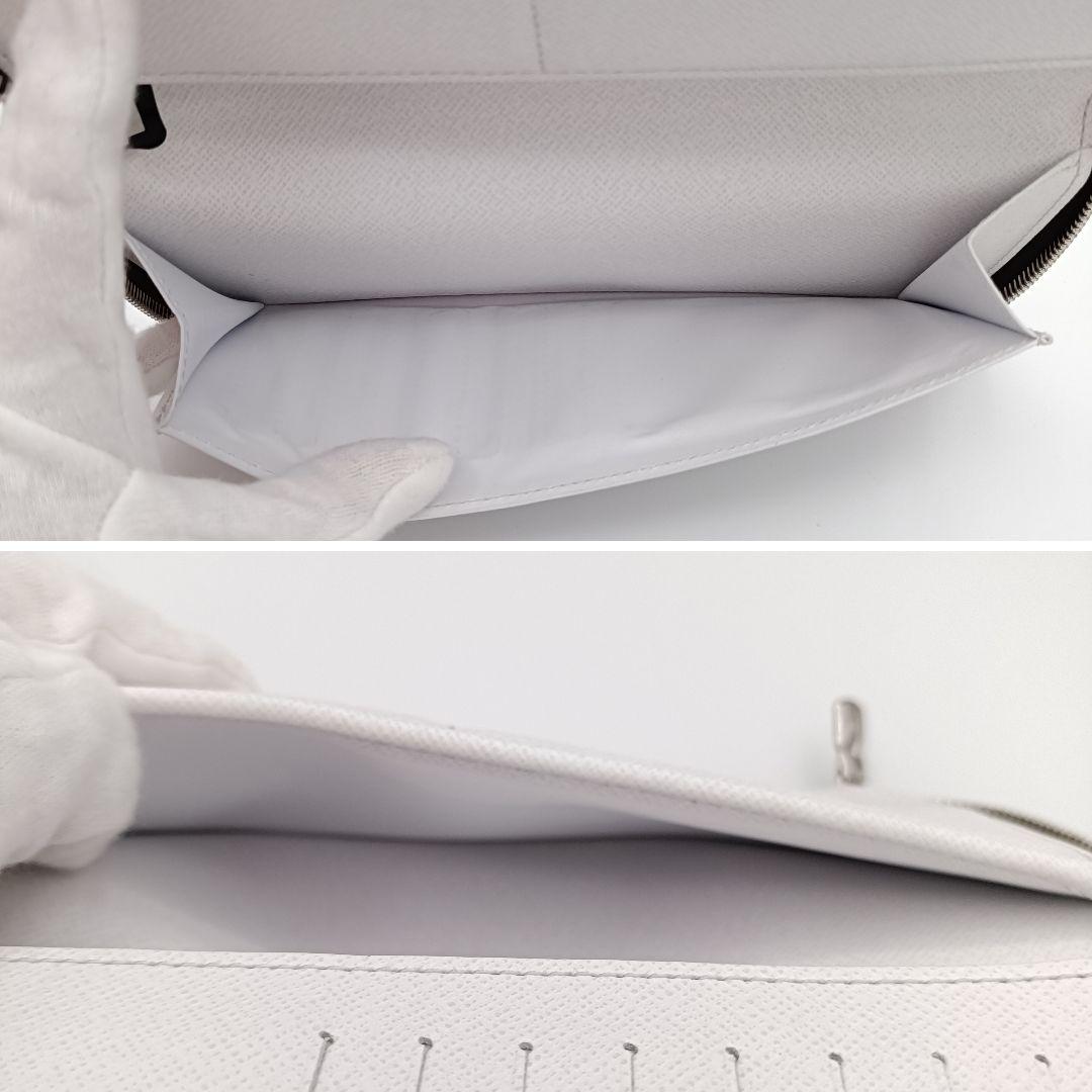 ルイヴィトン タイガラマ ジッピーウォレット ヴェルティカル ホワイト　IC搭載