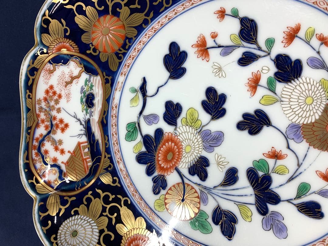 有田焼 大皿 賞美堂　古伊万里 其泉　希少