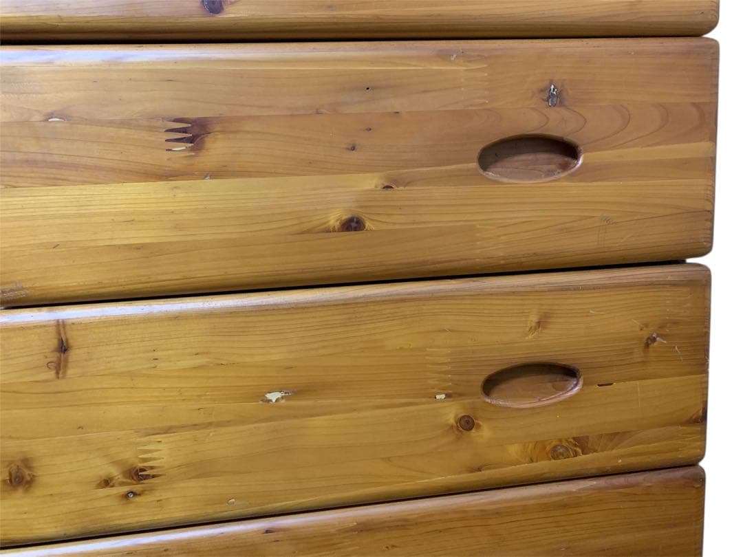 カントリー　チェスト　昭和レトロ 古家具 箪笥 タンス 木製　アンティーク