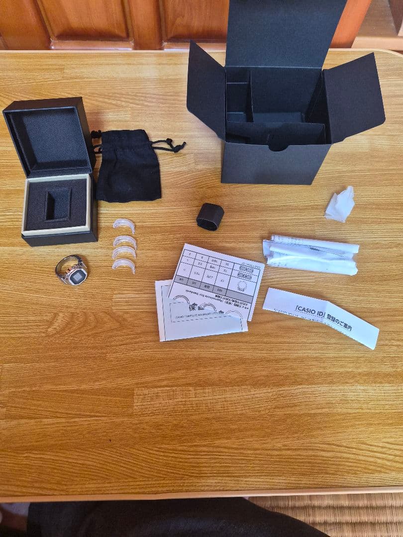 時計 Casio Ring Watch Stainless Steel CRW-001