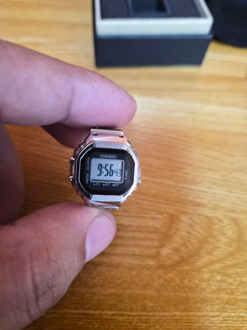 時計 Casio Ring Watch Stainless Steel CRW-001