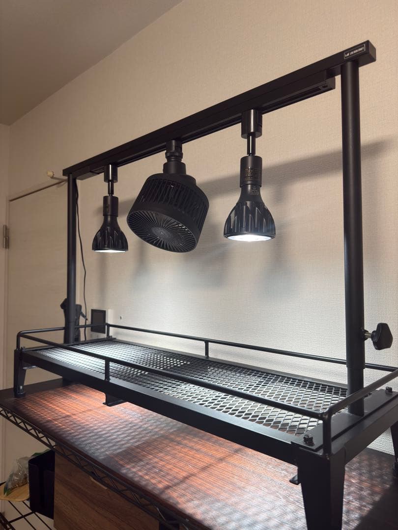 LIM IRON CRAFT 水受けトレー付き植物棚　スターターセット