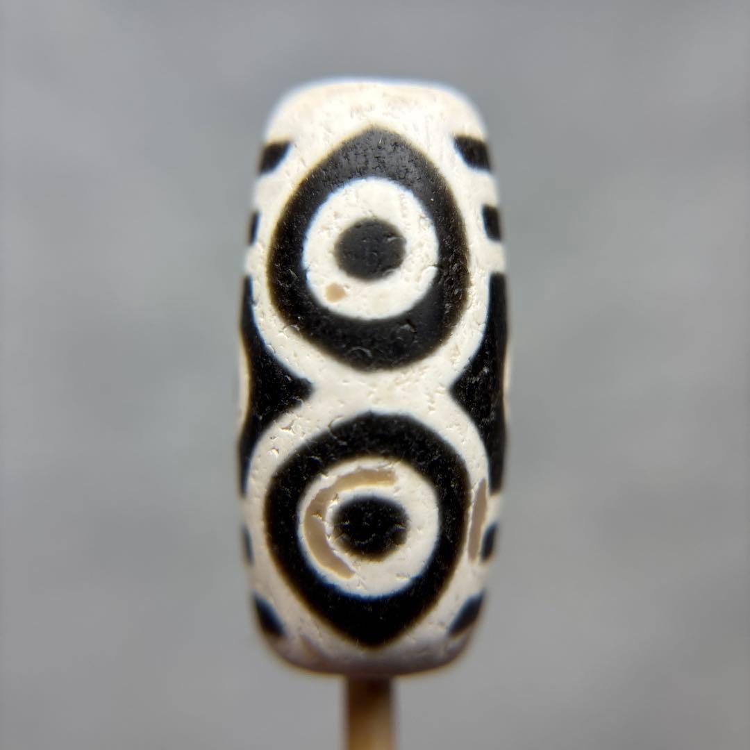 あずきちゃん瑪瑙　龍眼天珠　12-143