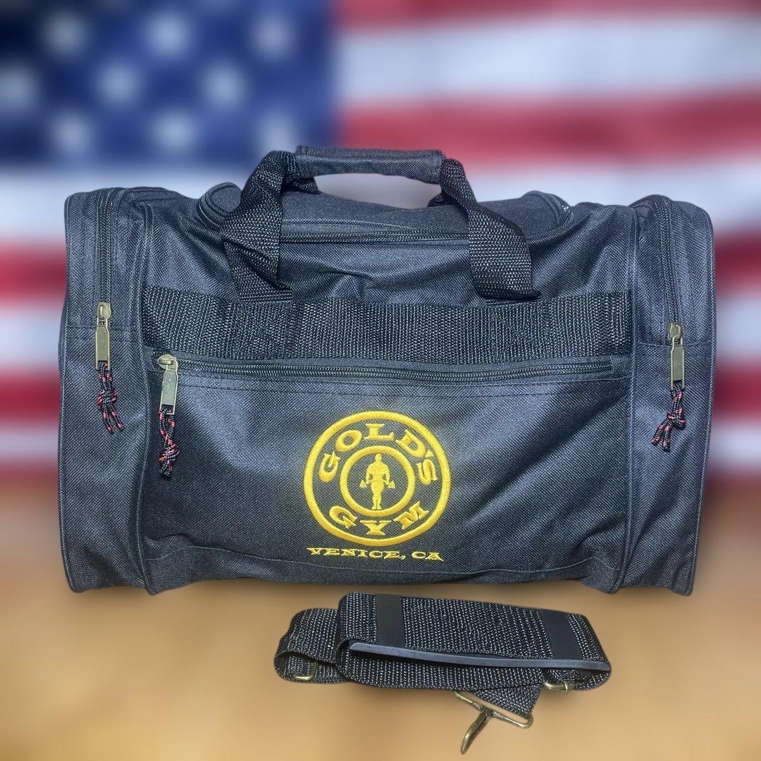 新品未使用　GOLD'S GYM VENICE.CAボストンバッグ　ダッフル 黒