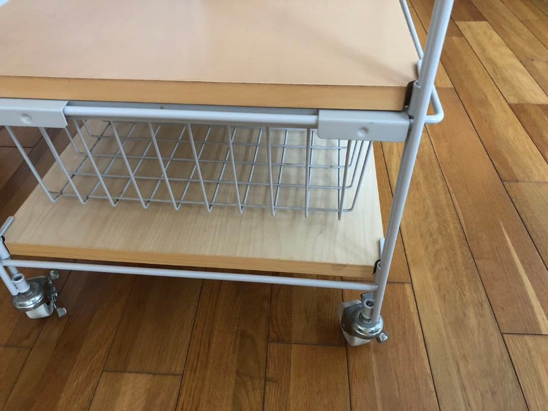 一都三県0円～配送 無印良品　ユニットシェルフ　引出し&キャスター付き