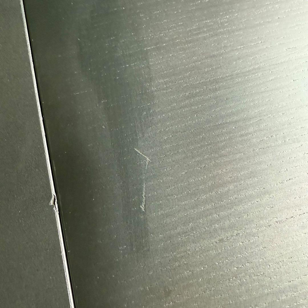 HR646 カリガリス　エクステンションテーブル　マットブラック