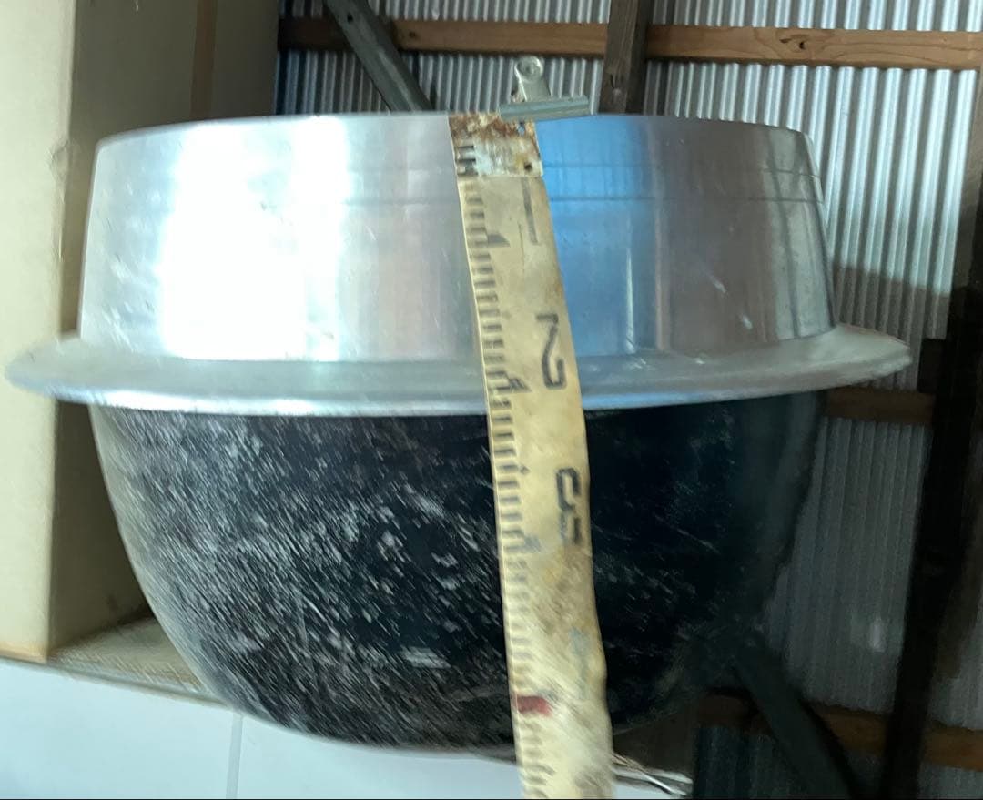 イ*エ様 アルミ製羽釜 約65cm