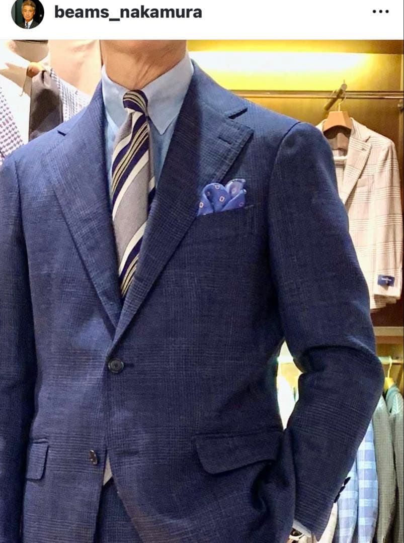 O*o様 【中村氏レコメンド】フランコバッシ ビームスエフ ネクタイ