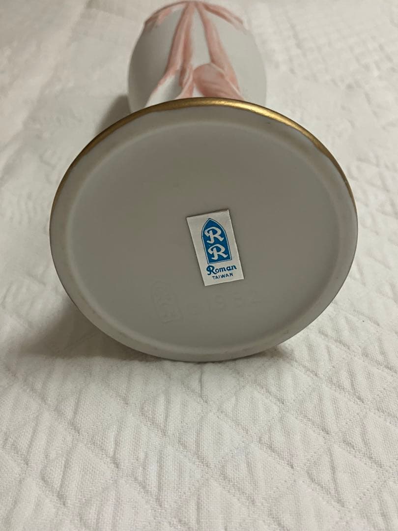 Roman バレエシューズ　花瓶　花器　フラワーベース　ガーリー