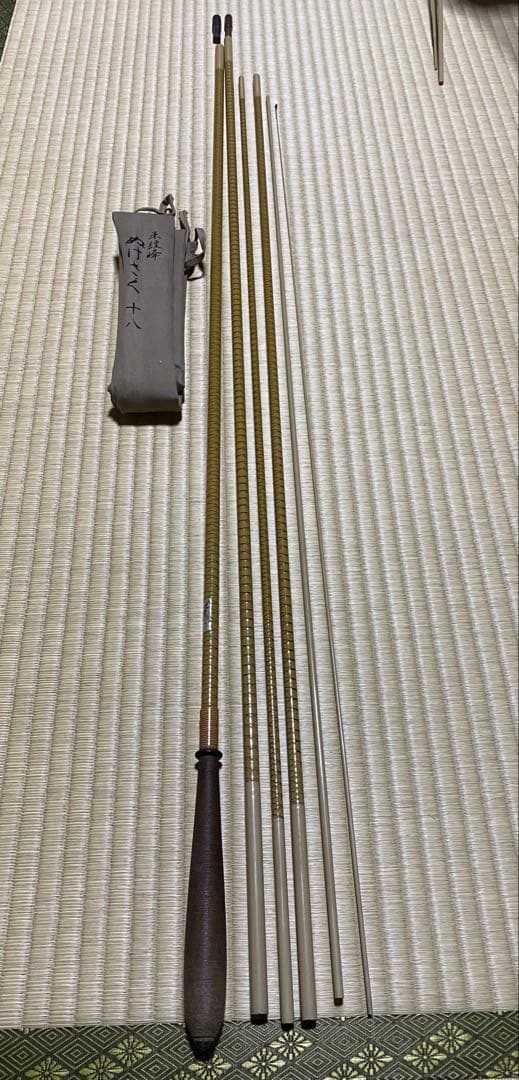 SHIMANO 朱紋峰ぬけさく 十八尺、二十一尺　2本セット