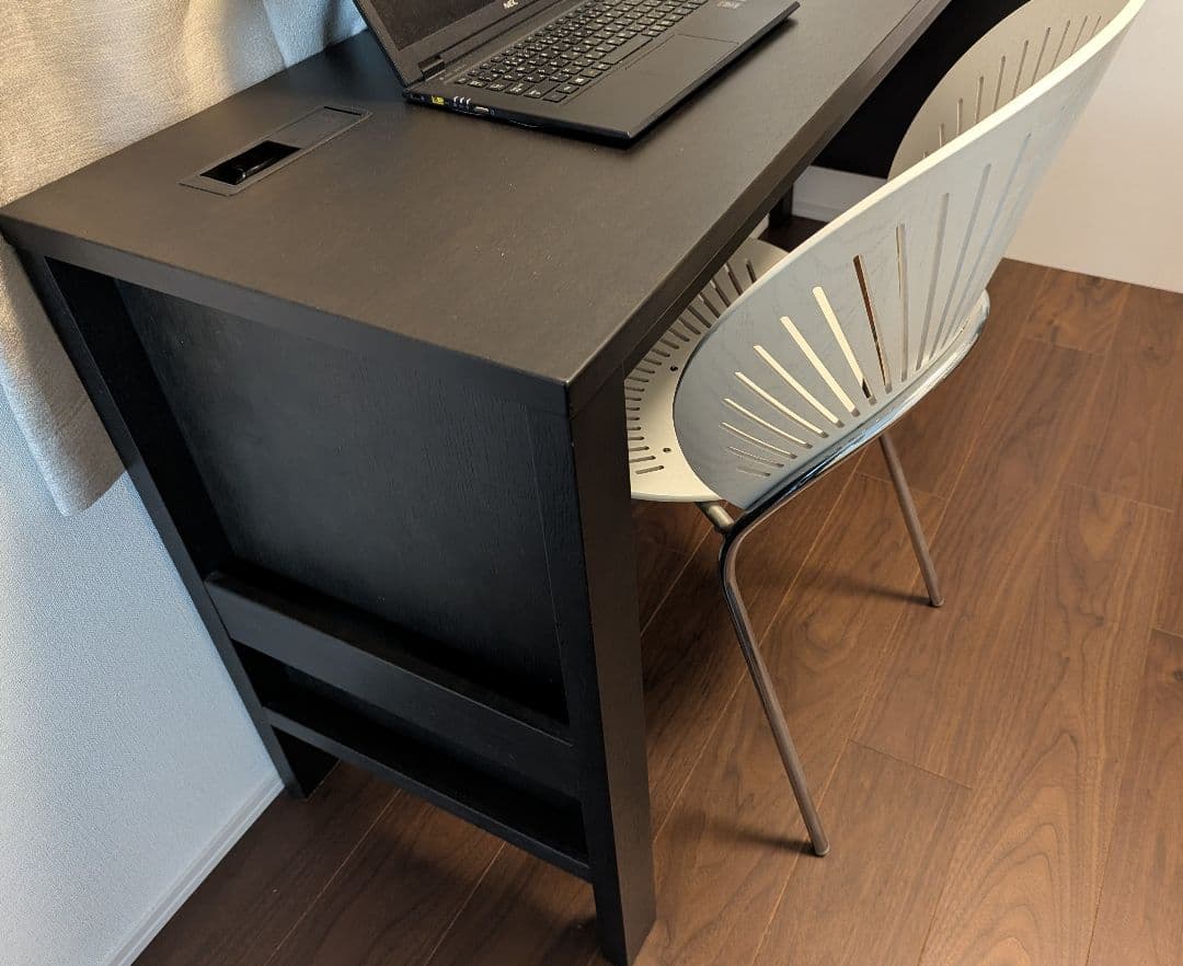 【シンプルデスク】Itoki 黒机（幅150cm・奥行45cm・高さ73cm）