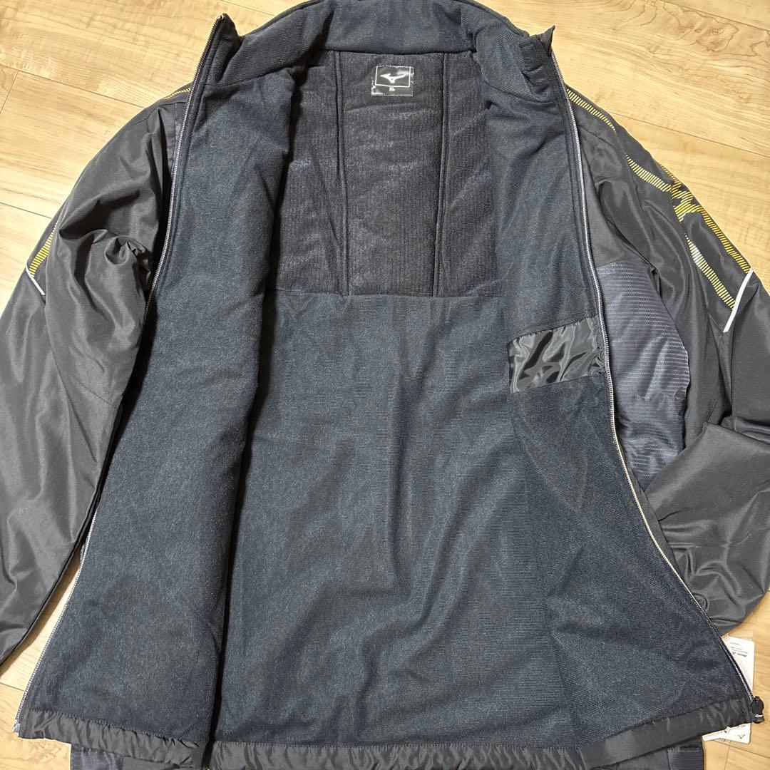 新品　ミズノ　メンズ　ブレスサーモ　ウィンドブレーカージャケットパンツ上下