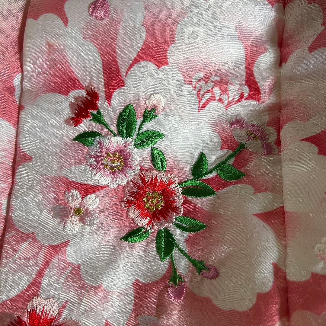 美品！マユミブランド　定価19800円　七五三　女の子着物　3歳用 7点セット