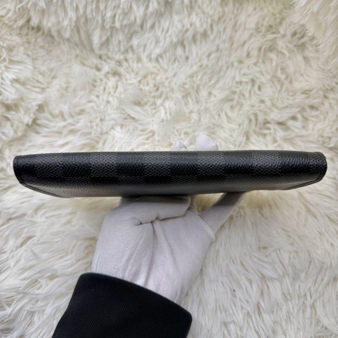 ルイヴィトン ダミエグラフィット ポルトフォイユ ブラザ　長財