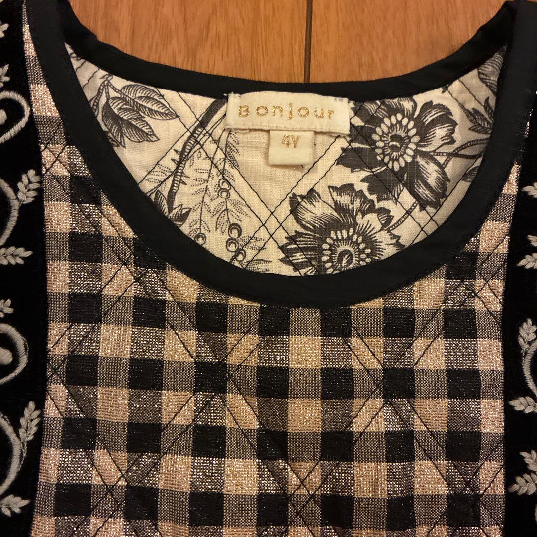 bonjour diary 　ワンピース　4Y