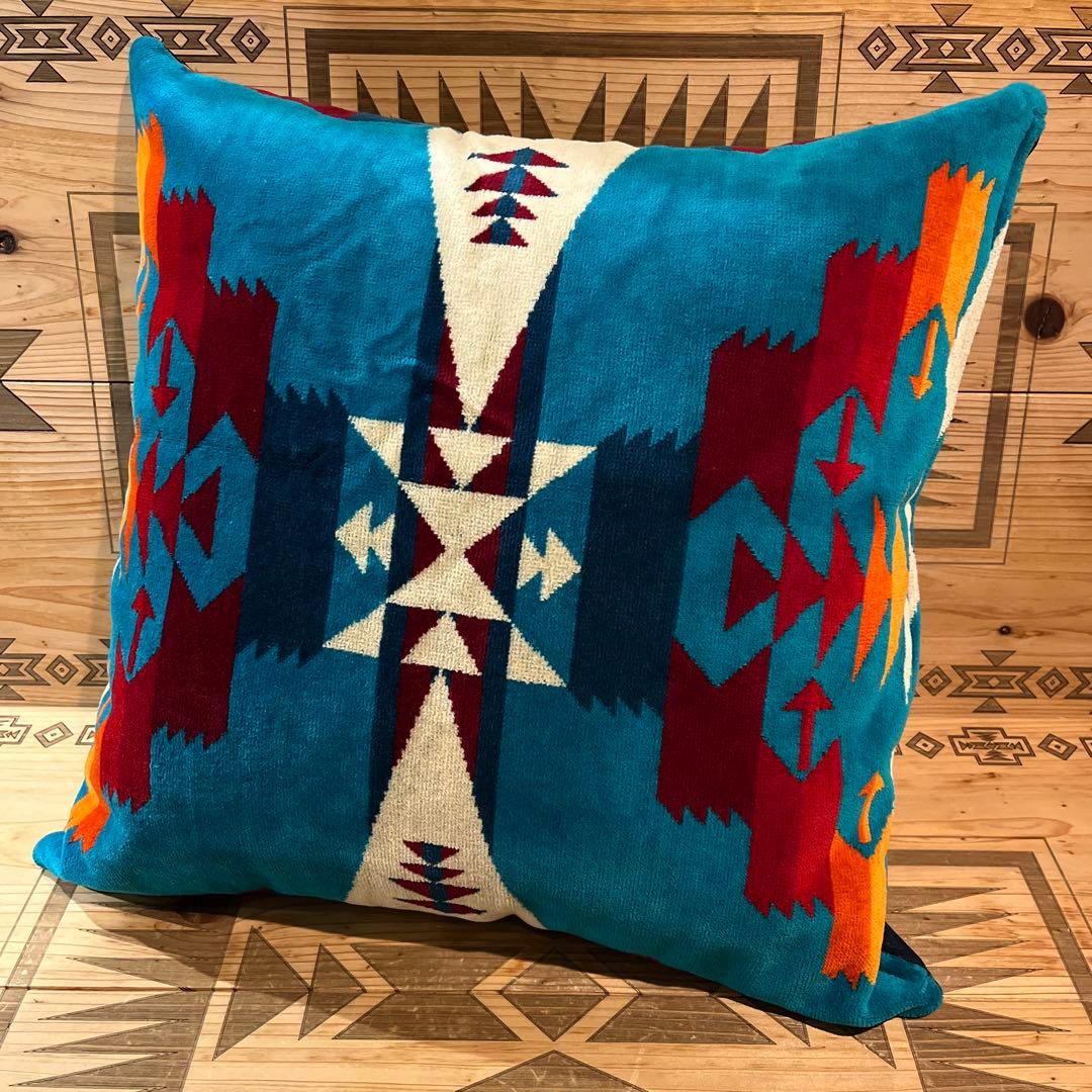 Leoページ ペンドルトン リメイク クッションカバー ティッシュカバー