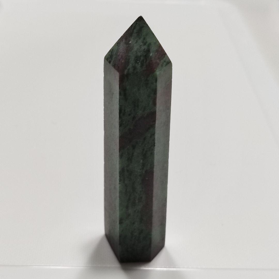 パワーストーン　天然石　ルビーインゾイサイト　ポイント　94g　No.336