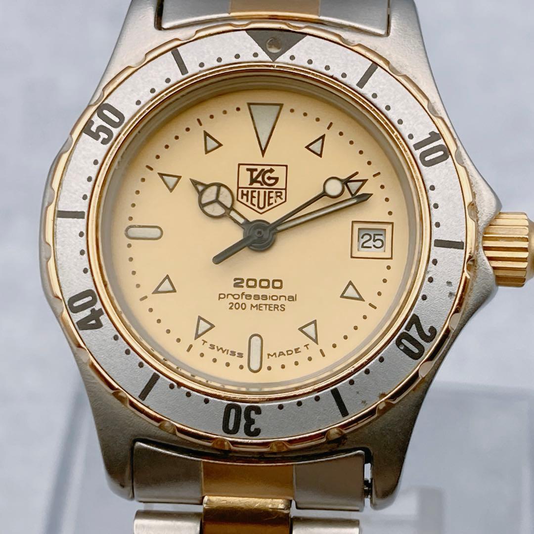 【稼動品】TAG HEUER プロフェッショナル 2000 腕時計　レディース