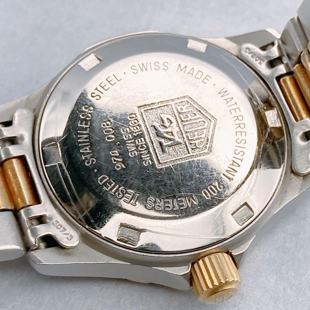【稼動品】TAG HEUER プロフェッショナル 2000 腕時計　レディース