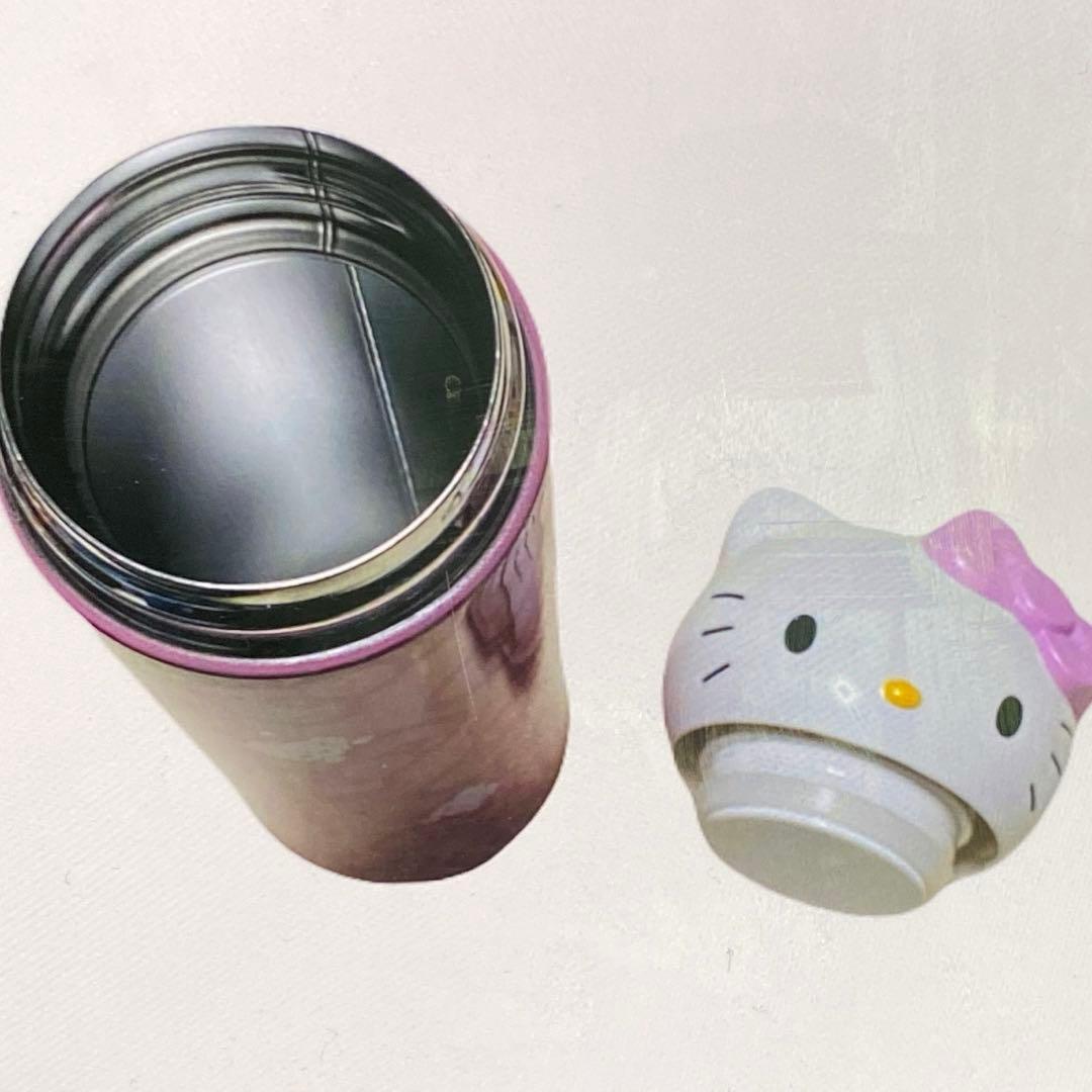 HELLO KITTY プレミアムフェイス型ステンレスボトル&2段式弁当箱セット